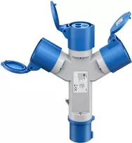 Goobay CEE-Y-Adapter, CEE kištukas į 3x CEE movą (76237)