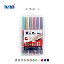 Washable Graffiti & Tattoo Markers for Skin, Face, and Body gray