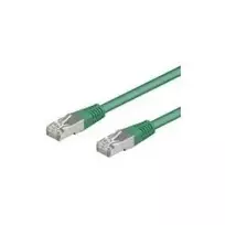 Wentronic Goobay CAT 5e Patch laidas, F/UTP, žalias, 5 m - CCA vario mišinys (50183)