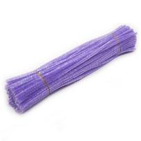 100Pcs Chenille Stems Chenille Pipe Cleaner Stems Kids Art And Crafts Projects And Decorations A1 gray