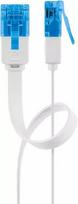 Wentronic 96303 tinklo kabelis, Cat6a U/UTP, 0,5 m, mėlynas/baltas