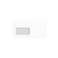 MAILmedia 80010474 vokas DIN long (DL), su langeliu, baltas, 80 g/m², lipnus