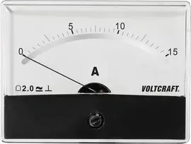 Voltcraft AM-86X65/15A/DC nuolatinės srovės matuoklis 15 A