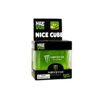 NeeDoh Nice Cube Monster Energy Edition Skysčiu užpildytas streso malšinimo žaislas Minkštas spaudomas Fidget jutimo kubas Naujovė Smagi dovana vaikams ir suaugusiems 1pcs black
