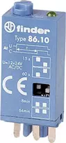 Finder laiko modulis Serie 86.30 86.30.0.024.0000 12 - 24 V DC/AC