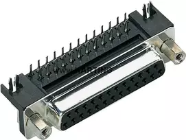 Harting D-SUB kištukas 90° 25 kontaktų litavimui 09 68 363 5812