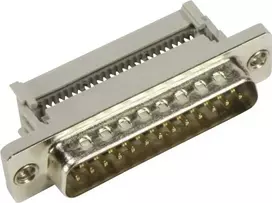 Harting D-SUB kontaktų juosta 180° 25 kontaktų IDC 09 66 328 6700 1 vnt.