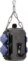 Pakabinamas energijos kubas AS Schwabe Energie-Würfel I IP44 su 4 apsaugotais 16A 230V lizdais (60731)