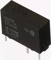 Omron PCB Relė 24 V/DC 5 A 1 Normaliai Atviras Kontaktas G6D-1A-ASI 24DC 1 vnt.