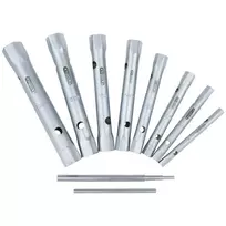 KS Tools Classic 518.0900 vamzdinių galinių raktų rinkinys, 10 vnt., 6x7–20x22 mm
