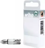 Wiha 07856 Phillips antgalis PH2, 25 mm, šešiakampis kotas, plastikinėje dėžutėje, 1 vnt.