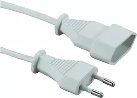 Ilgintuvas e+p SVE 5 5m 1 AC lizdas Baltas