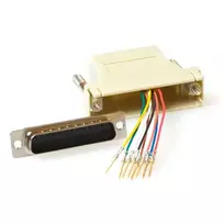 Montuojamas sunkus adapteris RJ-45 moteriškas į 25 polių D-Sub moterišką ACT TD25F8