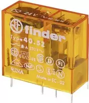 Relė FINDER 40.52.8.110.0000 (405281100000) – kištukinė / skirta PCB montavimui