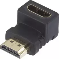 SpeaKa Professional HDMI adapteris [1x HDMI-kištukas - 1x HDMI-lizdas] 90° kampu į viršų, paauksuoti kontaktai SpeaKa Professional (SP-7870132)