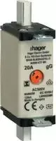 HAGER LNH0020MK saugiklis NH000 20A 500V gG MKen. S-frei