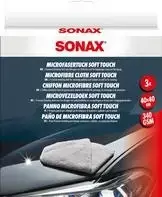 Sonax mikropluošto šluostė soft touch 40 x 40 cm 3 vnt. (04510000)