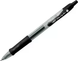 BIC Gel-ocity gelinis rašiklis juodas/skaidrus 0,3 mm, rašalo spalva: juoda, 12 vnt. (526275)