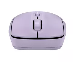 Belaidis ambidekstrinis pelės HP 400 Tylus Violetinis — RF ir Bluetooth, 6000 DPI, 5 mygtukai, maitinamas baterija