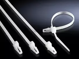 Kabelių raiščiai Rittal SZ 2597.000, balti, 150 mm, pakuotė po 100 vnt.