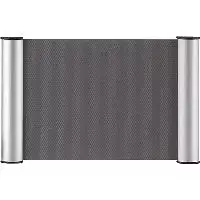 Franken BS0603 sidabrinė aliuminio lentelė durims, 240 x 155 mm