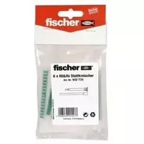 Fischer 502735 Fill & Fix atsarginiai statiniai maišytuvai, 6 vnt.