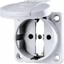 MENNEKES SCHUKO skydinis kištukinis lizdas 16A 11030 pilkas 2P+E 230V