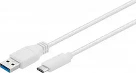 Wentronic Goobay USB 3.0 SuperSpeed laidas USB-C™, 0,2 m - USB 3.0 kištukas (A tipas) > USB-C kištukas (67189)