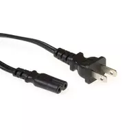Maitinimo laidas ACT Powercord C7 su USA kištuku 1,8 m juodas