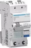 Hager RCBO jungiklis 1P+N 6kA C-13A 30mA ADS963D