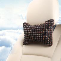 1/2pcs Natural Bodhi Beads Car Neck Pillow Summer Cool Breathable Mesh Massage Headrest Car Styling Home Office Seat Head 1pcyo4 gray