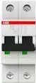 Automatinis jungiklis 6kA 10A C 2p S202-C10 (2CDS252001R0104)