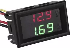 VAM10010 – LCD įtampos ir srovės matuoklis 3,5 V – 30 V DC