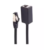 Tinklo kabelis ShiverPeaks BS08-44015 Cat8.1 F/FTP 0,5 m juodas
