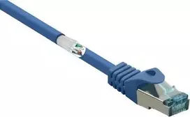 Renkforce RF-5047460 tinklo kabelis mėlynas 5 m Cat6a S/FTP (S-STP) (RF-5047460)