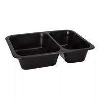 Vienkartinis maisto laikymo indas Papstar 96553 polipropilenas juodas 227x178x45mm