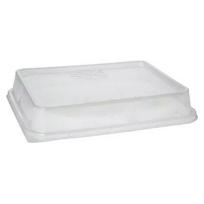 Papstar 96555 vienkartinis maisto indas permatomas PET 234x187x20 mm