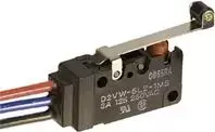 Omron D2VW-5L2A-1MS mikrojungiklis 250 V/DC 5 A 1 x on/(on) 1 vnt. maišelis