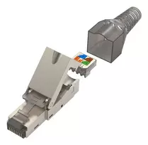 Hama 00200773 Cat6a ekranuotas RJ45 kištukas, montuojamas be įrankių