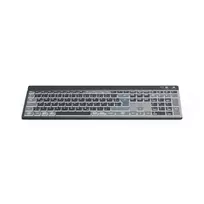 Hama WK-750 belaidė klaviatūra Home/Office Bluetooth QWERTZ vokiška antracito, juodos, mėlynos spalvos
