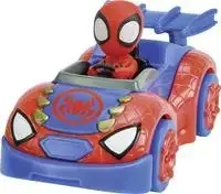 Automobilis vaikams CARRERA First Spidey model 20065032 – traukiamas ir paleidžiamas žaislinis automobiliukas