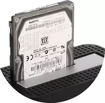 LOGON LHC030 - išorinis dėklas kietajam diskui / SSD - SATA - Serial ATA II - 2,5 ir 3,5 colio - USB 2.0 Type-B - juoda / sidabrinė - 12 V