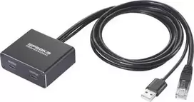 SpeaKa Professional SP-GNS-250 tinklo adapteris / šakotuvas 1GBit/s USB-C®, RJ45 (SP-13595928)