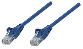 Intellinet 319874 tinklo kabelis RJ-45 Cat5e UTP, 7,5 m, su lenkimo apsauga, mėlynas
