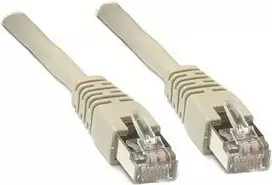 Wentronic Goobay CAT 5e Crossover-Patch laidas, U/UTP, pilka, žalia, pilkai žalia, 1 m - CCA vario mišinys (68861)