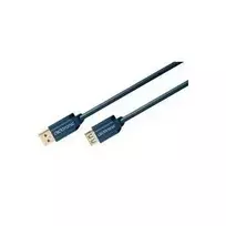 ClickTronic 3m USB 3.0 A/A laidas (vyriškas/moteriškas) mėlynas (70120)