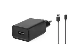 CoreParts MSPP2860B universalus mobiliojo įrenginio kroviklis, juodas, USB, vidaus