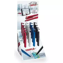 Stylus WEDO Touchpen Triple f.sortiert KS – 3 viename rašiklis talpiniams ekranams