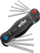 Wiha 351 PG9 kampuotas šešiabriaunių raktų rinkinys