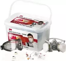 Viso veido kaukė su filtru 3M 1000MCWE FFP2, pilnas veidas, FFP2 filtravimas